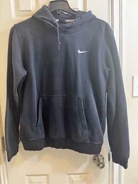 Nike Navy and White Logo Pullover